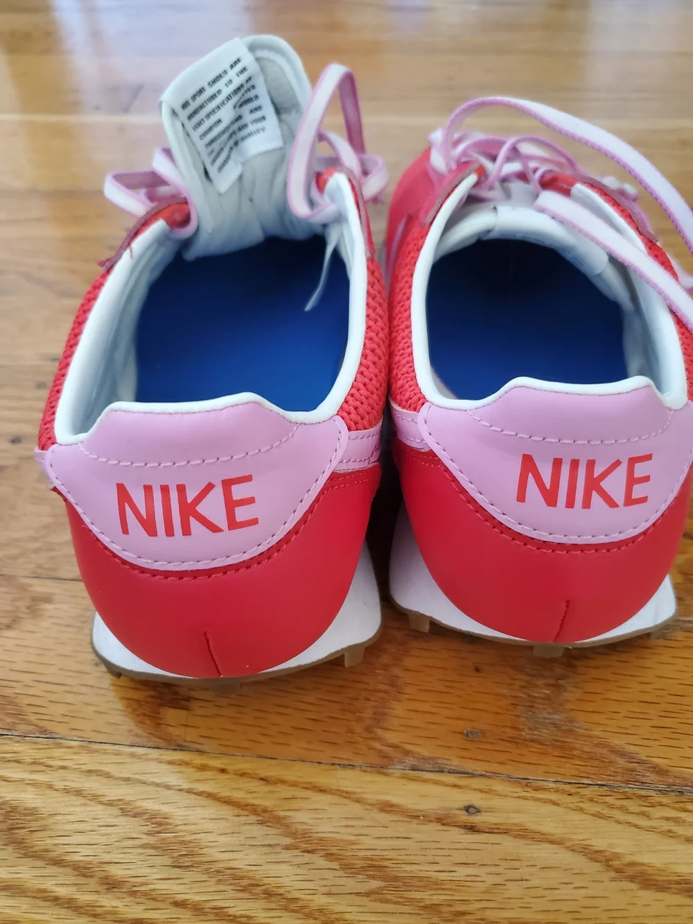 Nike LD-1000 Red & Pink Retro Mesh Sneakers,Sz 8